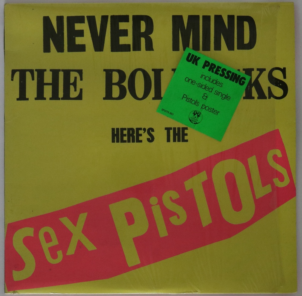 SEX PISTOLS - NEVER MIND THE BOLLOCKS HERE'S THE SEX PISTOLS - 1ST UK SPOTS PRESSING - The very 1st