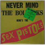 SEX PISTOLS - NEVER MIND THE BOLLOCKS HERE'S THE SEX PISTOLS - 1ST UK SPOTS PRESSING - The very 1st