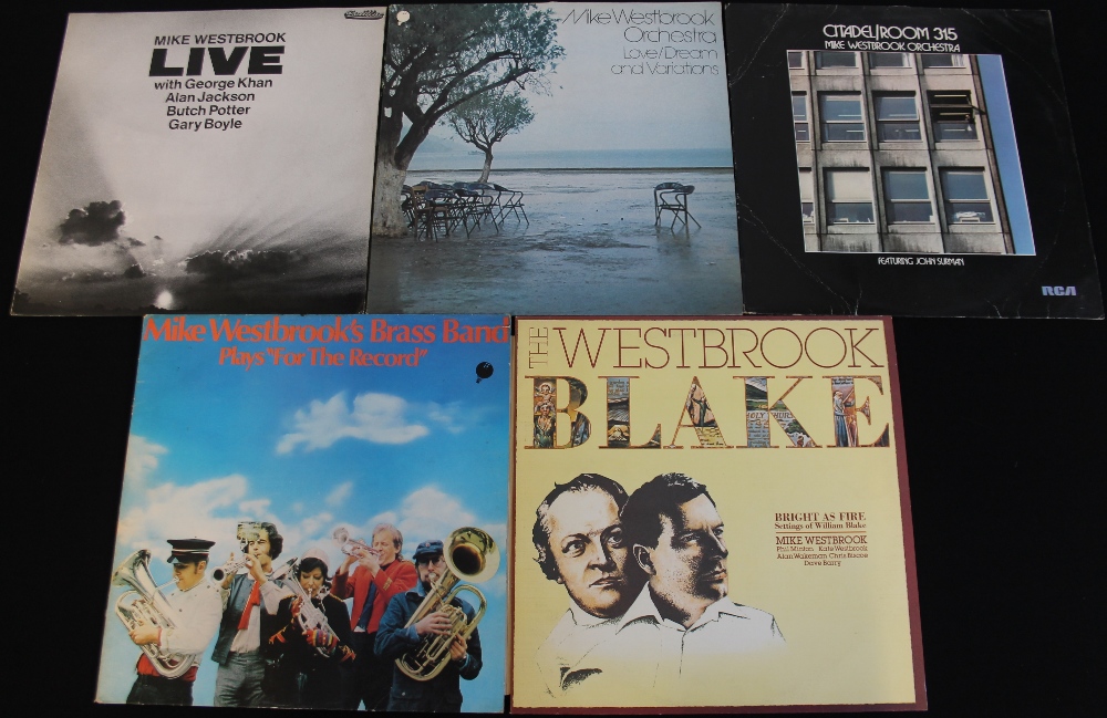 MIKE WESTBROOK - Lovely selection of 5 x LPs.