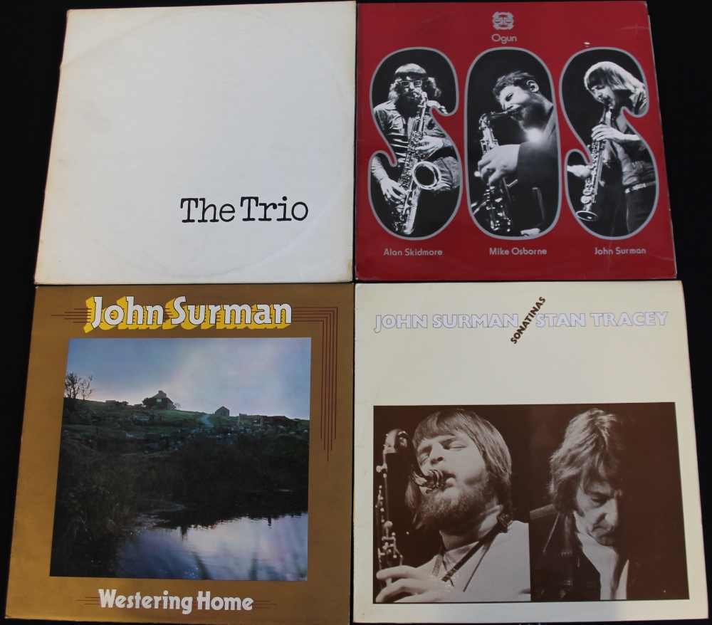 JOHN SURMAN AND RELATED - A terrific pack of 4 x collectable LPs featuring the multi talented