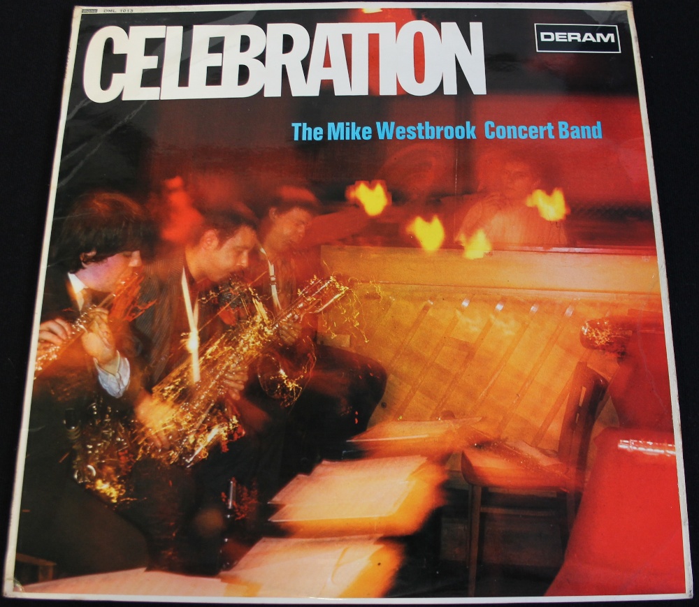 THE MIKE WESTBROOK CONCERT BAND - CELEBRATION - Very tidy copy of this sought after LP on Deram