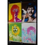 RICHARD AVEDON - 4 psychedelic posters p