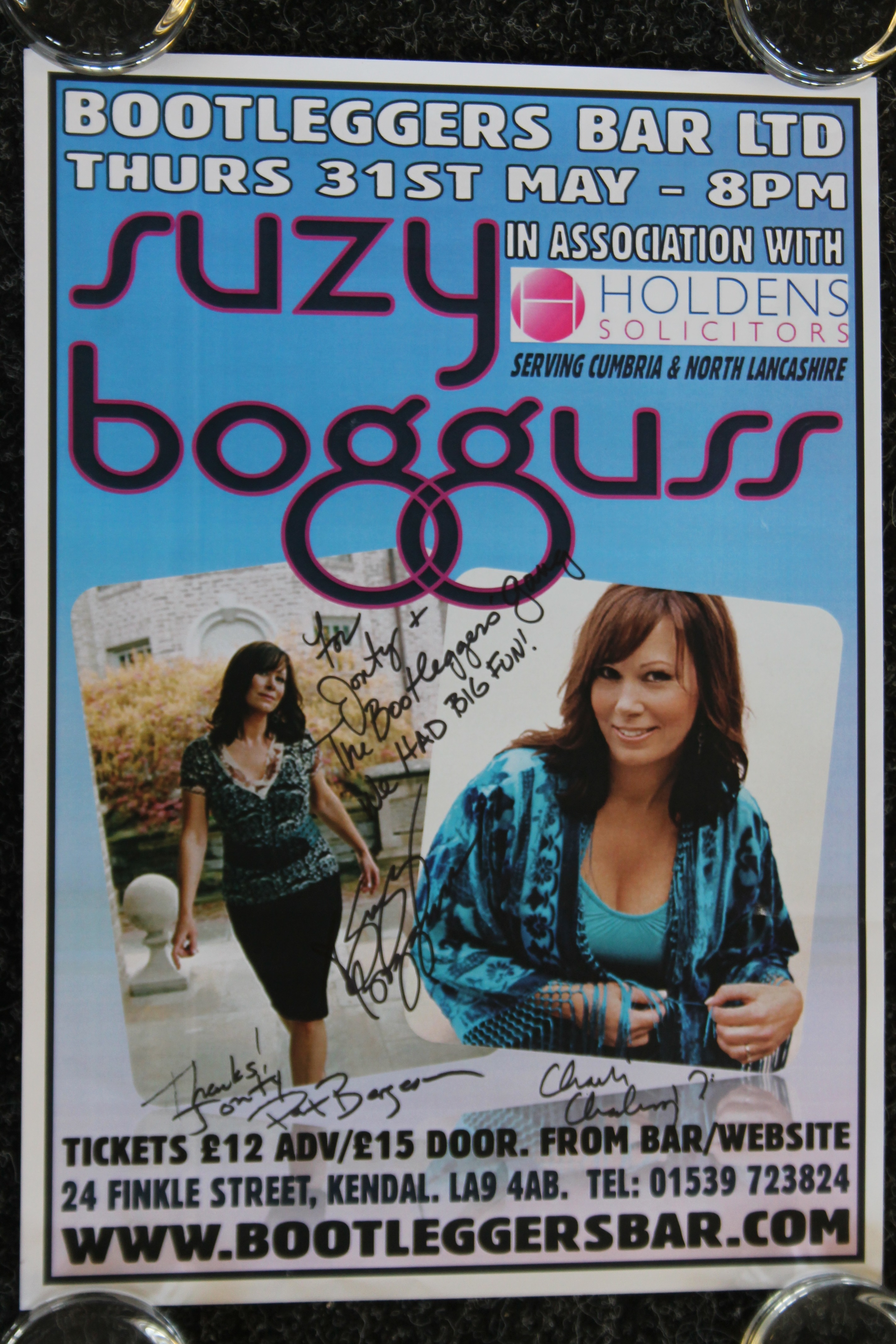 AUTOGRAPHS - a selection of signed items to include 7 posters (Jase Edwards, Blaze Bayley, - Image 3 of 9