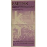 THE SMITHS - a 28x58cm Rough Trade advertising poster for The Smiths' album Bigmouth Strikes Again.