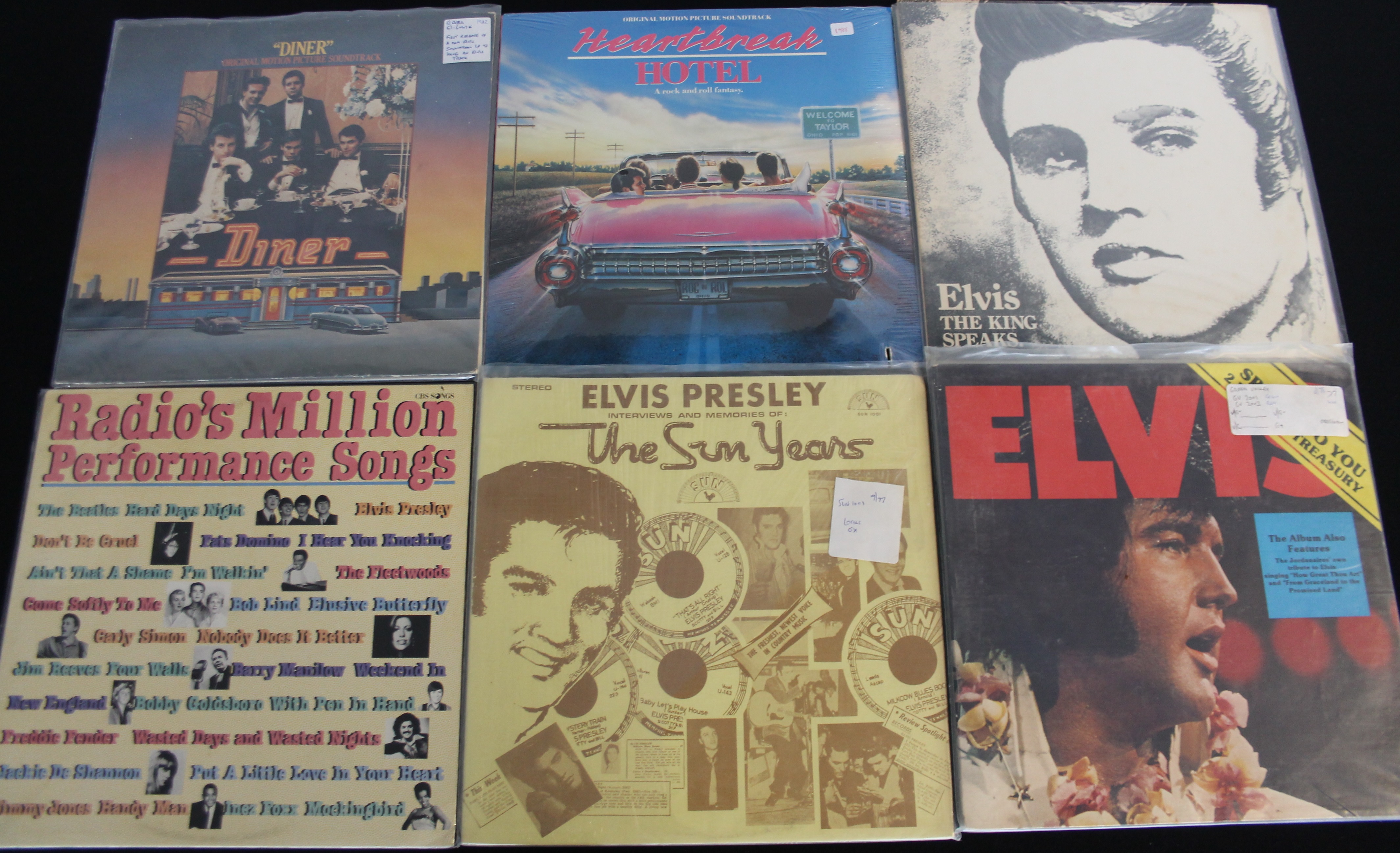 ELVIS - COMPILATION AND INTERVIEW LPs - - Image 2 of 3