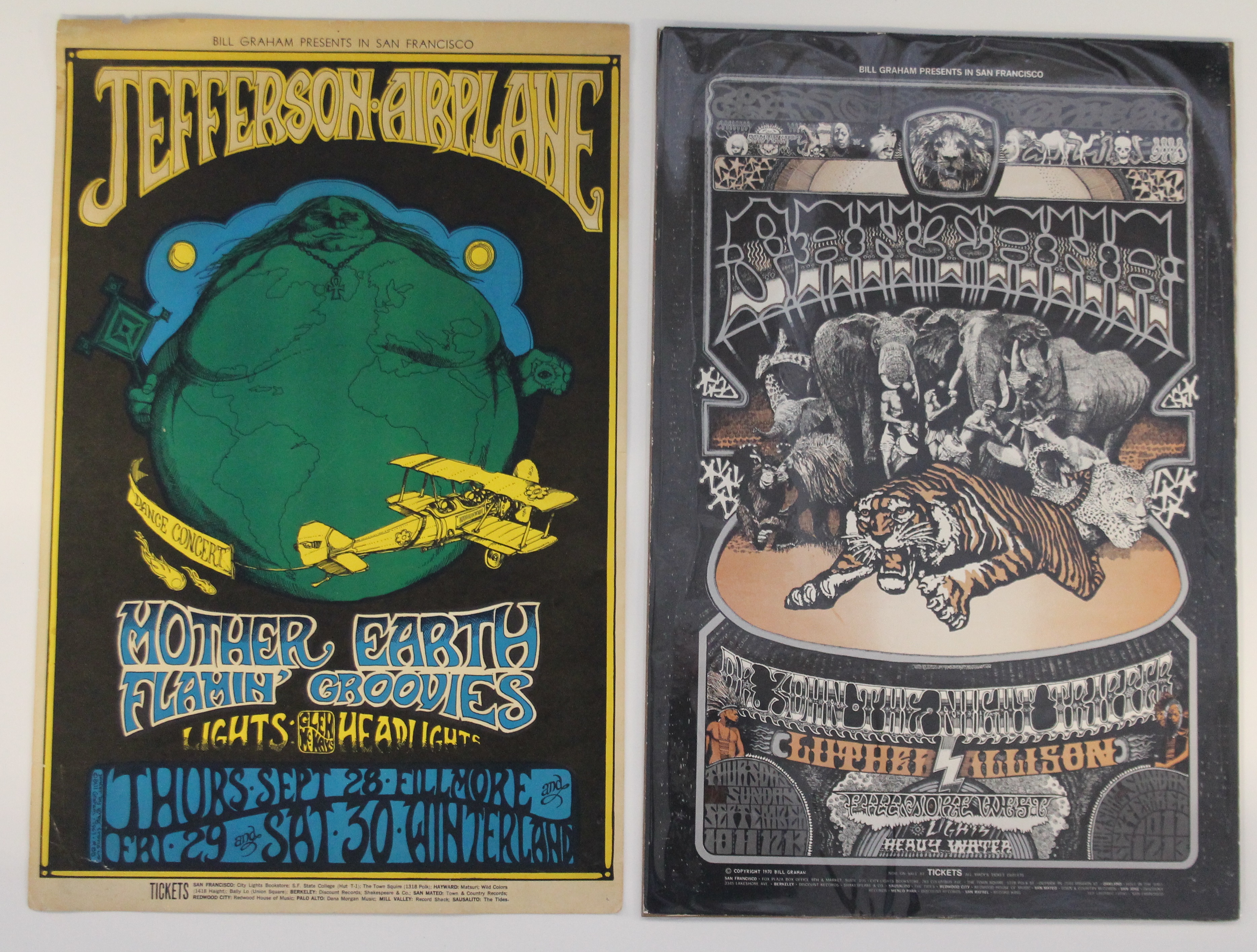 FILLMORE POSTERS - a 1967 Jefferson Airp