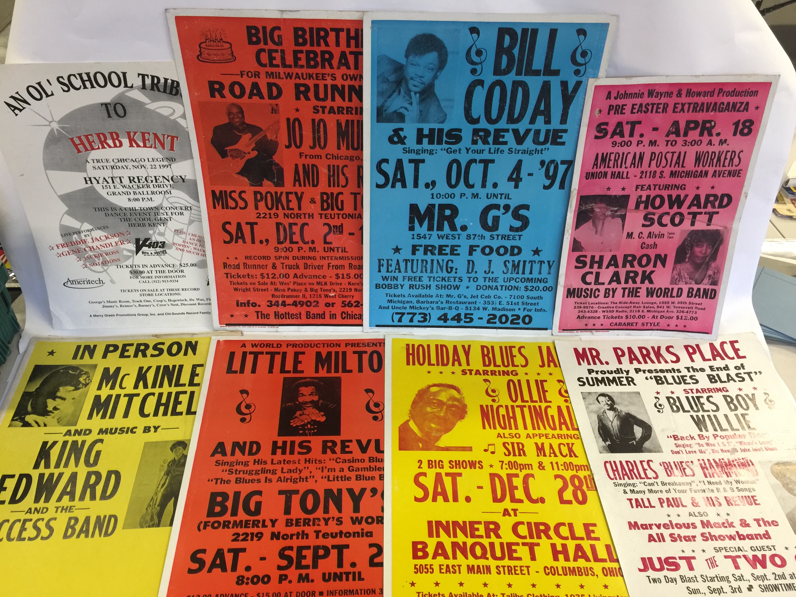 ORIGINAL US SOUL POSTERS - great selecti