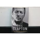 ERIC CLAPTON SIGNED - a copy of Eric Cla