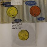 DEMO LONDON SOUL SINGLES - A fine set of 3 x demo 7" soul singles here. We have: Jackie Lee - The