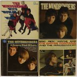 THE MINDBENDERS & WAYNE FONTANA - 4 x hard to find early LPs.