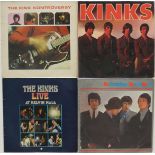 THE KINKS - I'd be Dancing In The Street(!) if I had these 4 original UK LPs! Titles are The Kinks