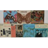 THE HOLLIES - Stop right there(!) and look at this ace selection of 7 x original UK mono EMI