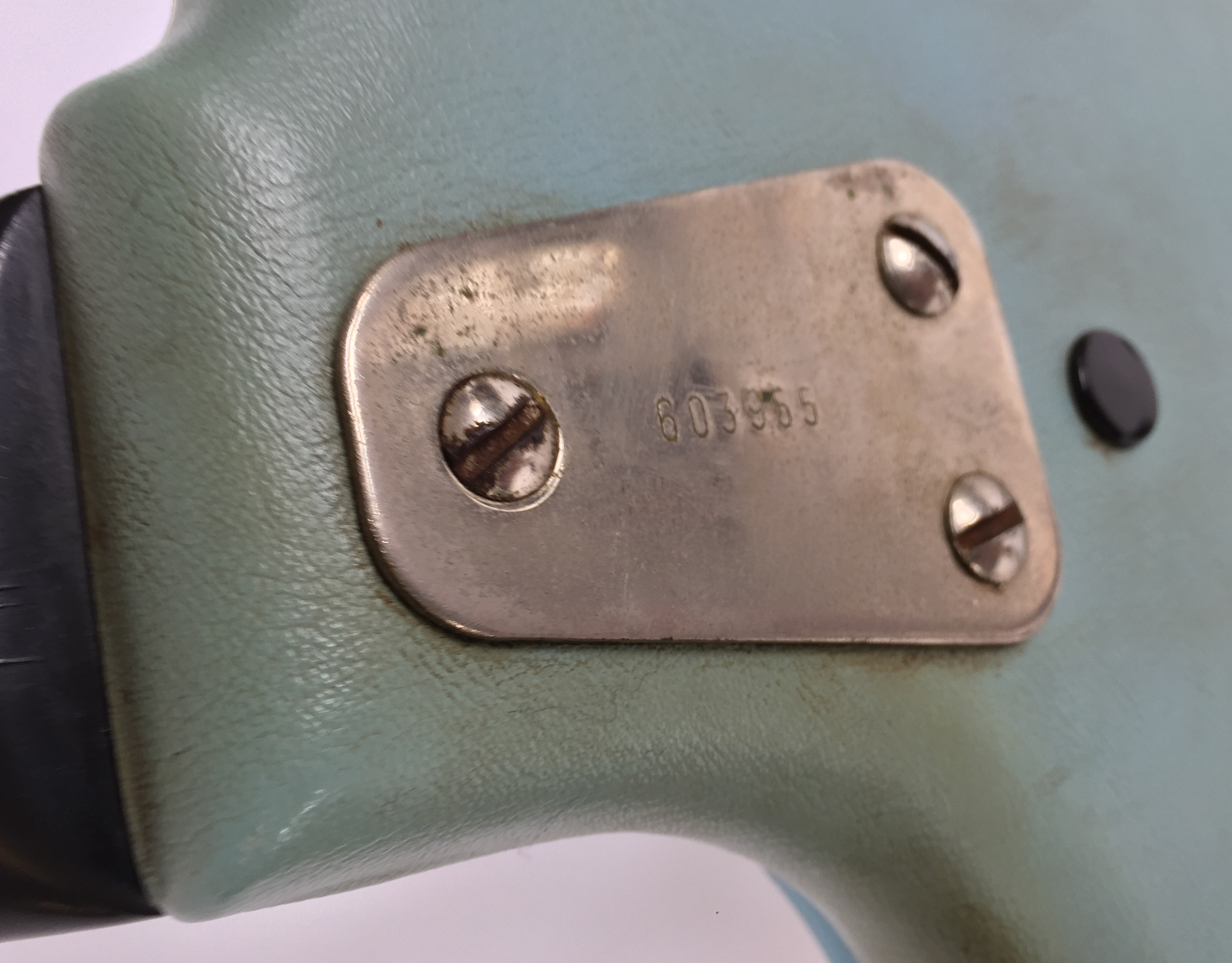 HAGSTROM FUTURAMA III 1964 BLUE - serial 603965. Hagstrom KENT electric guitar made in 1964. - Image 5 of 9