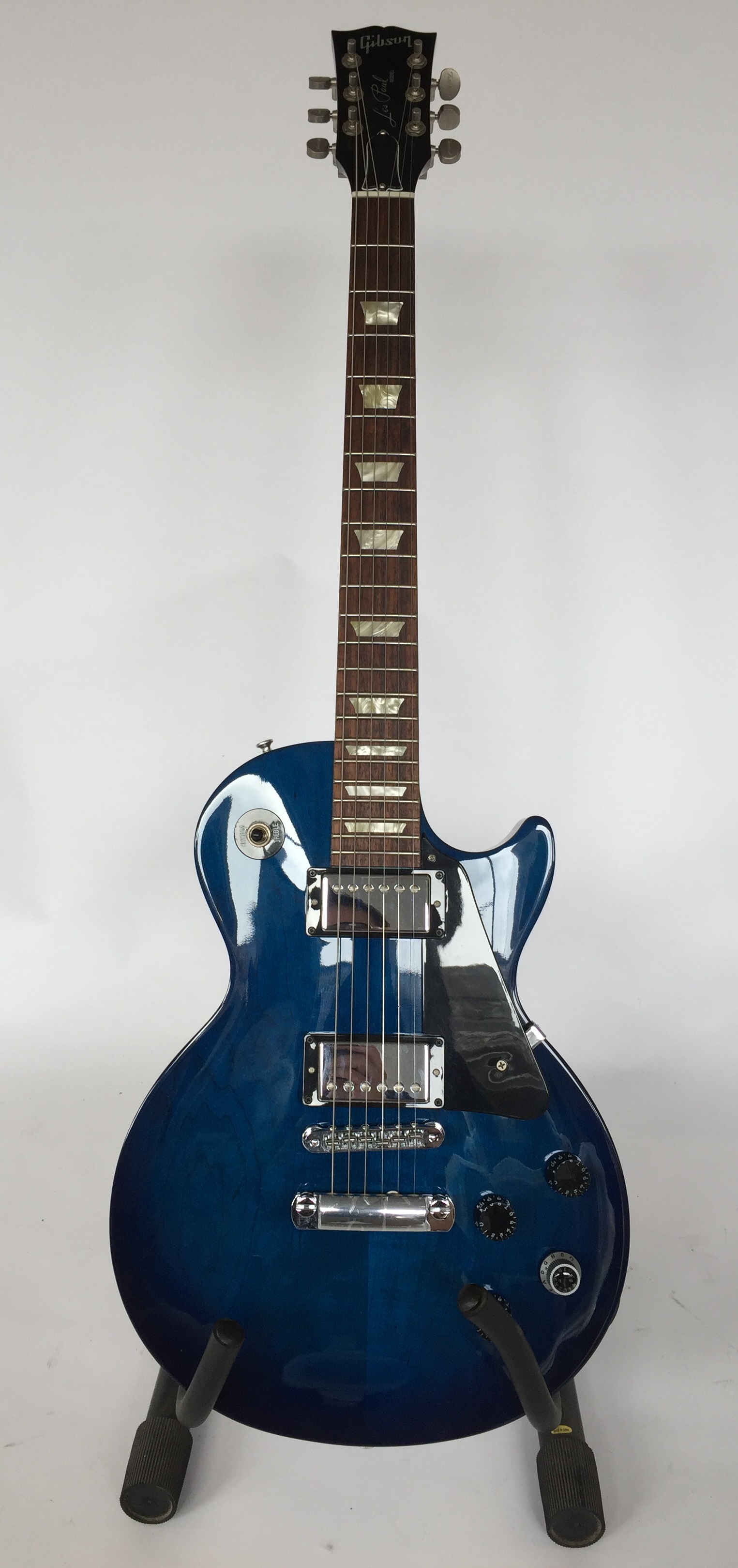 GIBSON LES PAUL ROBOT BLUE - Serial 026980641.