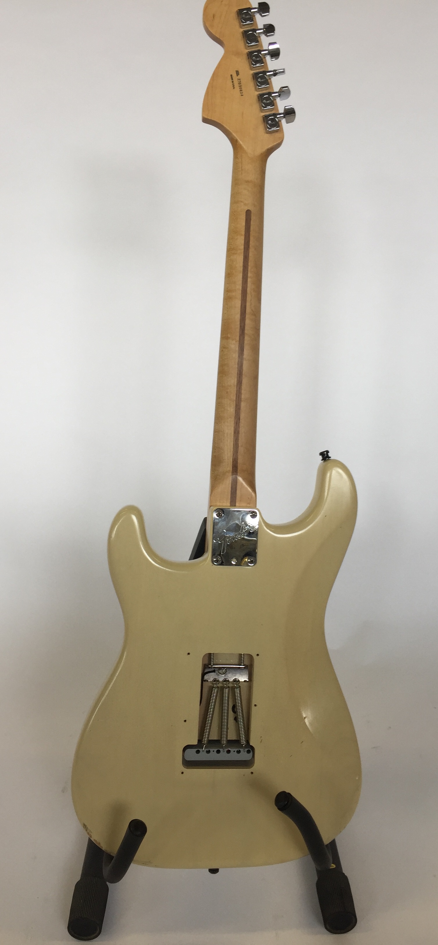 CUSTOM BUILT REPLICA FENDER STRATOCASTER - luthier built guitar with humbuckers, - Image 5 of 8