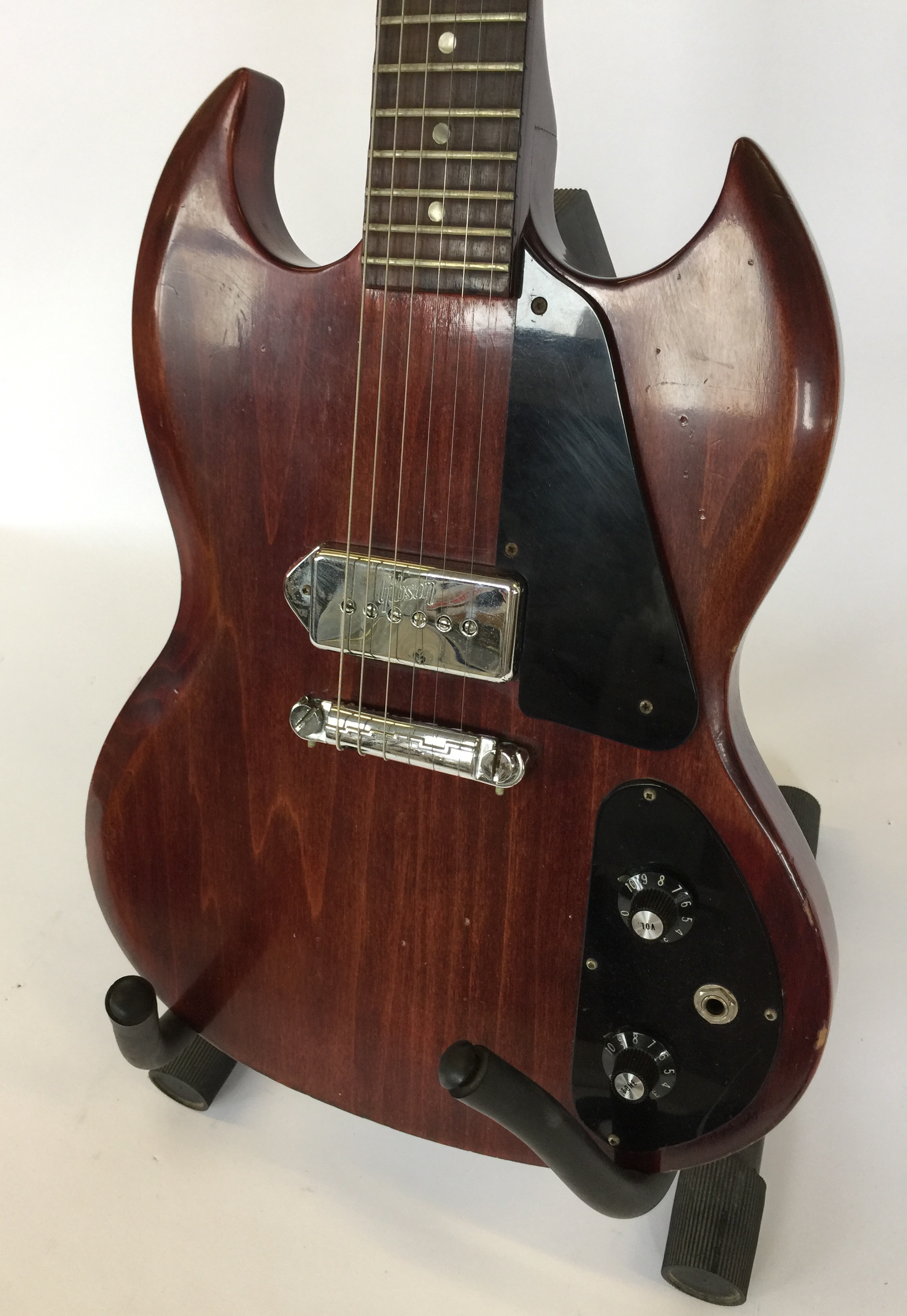 GIBSON SG1 JUNIOR 1972 - in mahogany. Serial 727569. In soft case. - Image 2 of 7