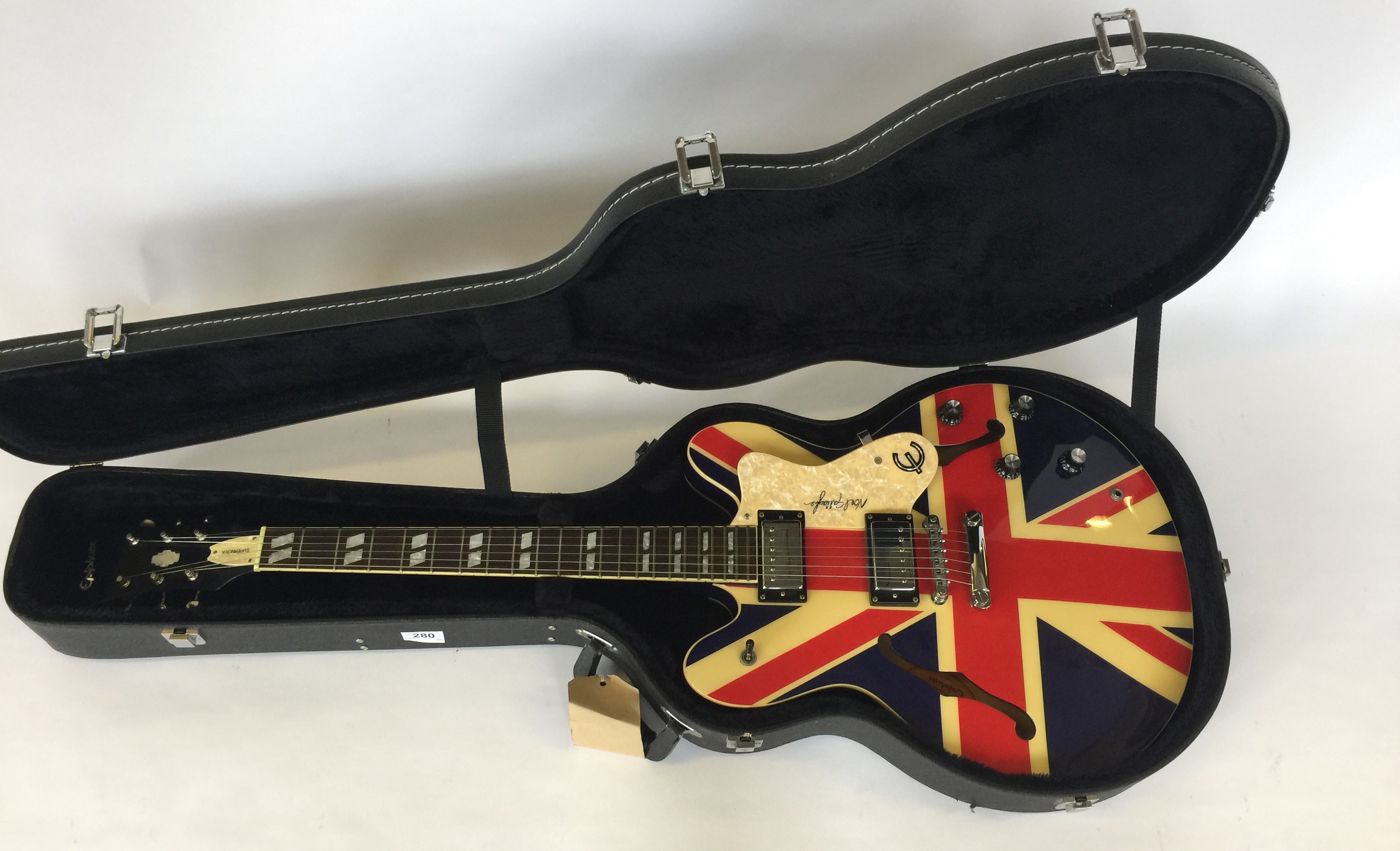 EPIPHONE NOEL GALLAGHER SUPERNOVA - electric guitar - a must for any guitar playing Oasis fan! - Image 6 of 8