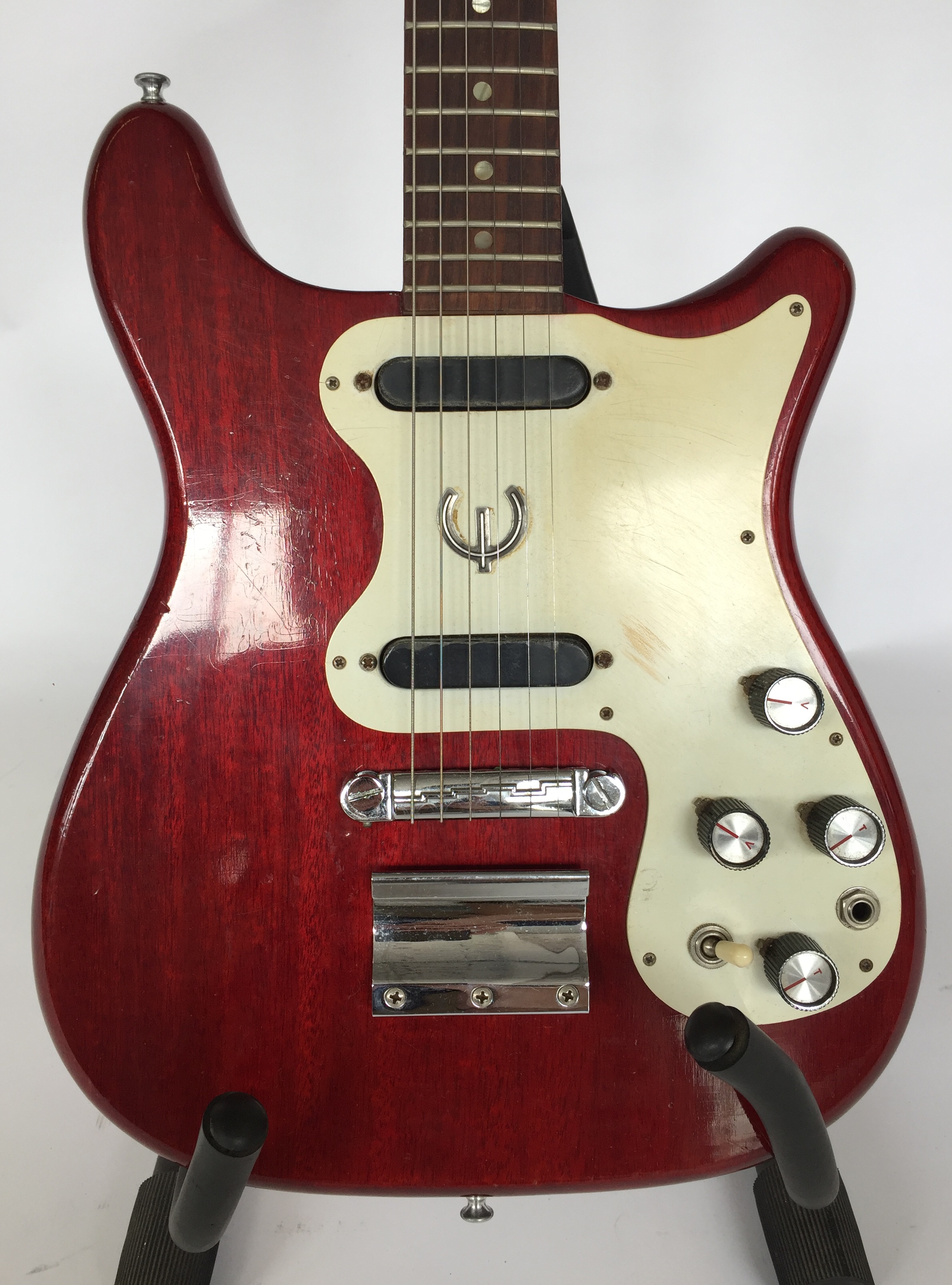 EPIPHONE OLYMPIC 1966 ELECTRIC GUITAR ***TEMPORARILY WITHDRAWN UNTIL RECEIPT OF CITES ARTICLE 10 - Image 2 of 8