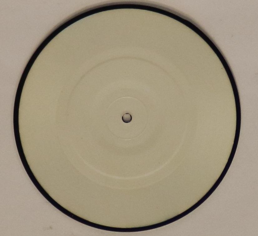 SOMETHING - PICTURE DISC TEST PRESSING - A white label test pressing of the 1989 issued UK 7"