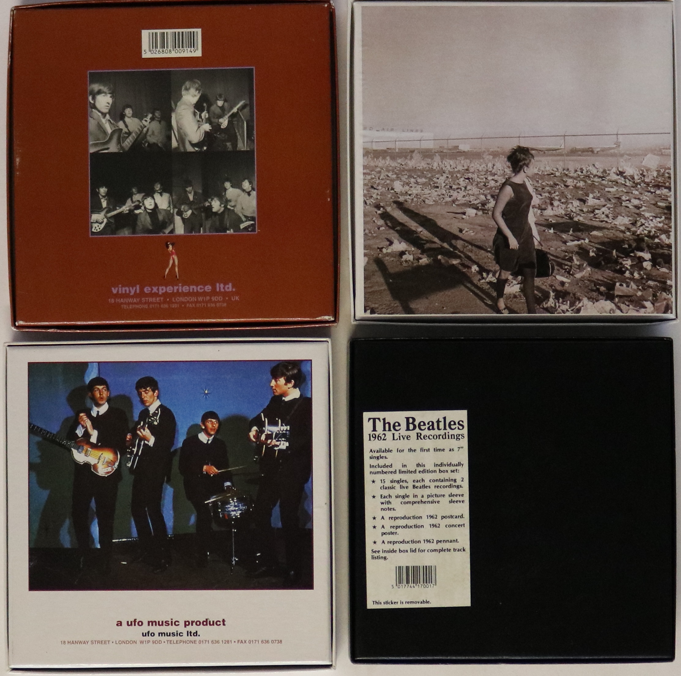 PRIVATE 7" BOX SETS - Nice pack of 4 x privately issued 7" box sets. - Image 2 of 2