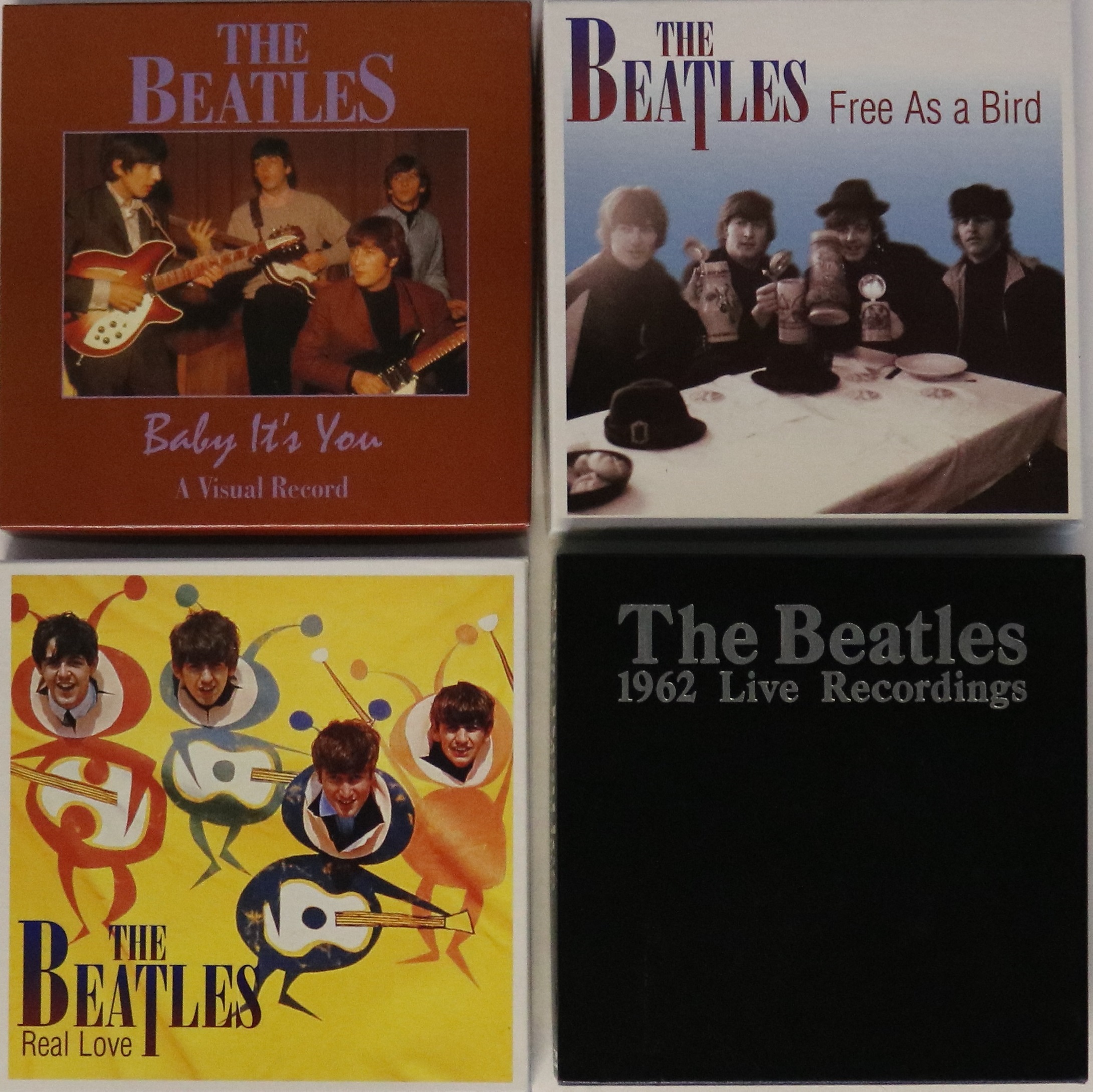 PRIVATE 7" BOX SETS - Nice pack of 4 x privately issued 7" box sets.