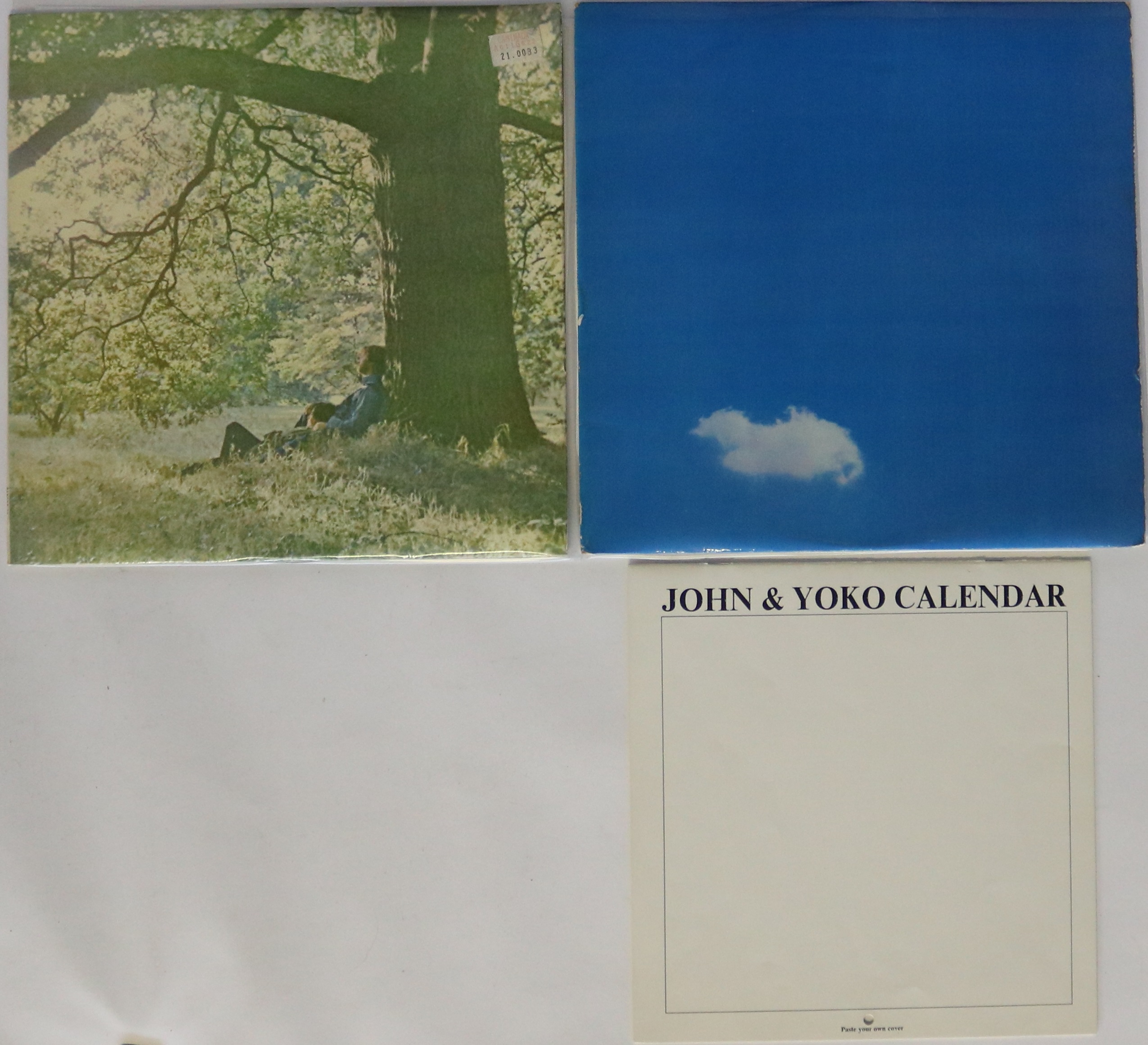 LENNON/ONO - 2 x extremely clean collectable LPs.