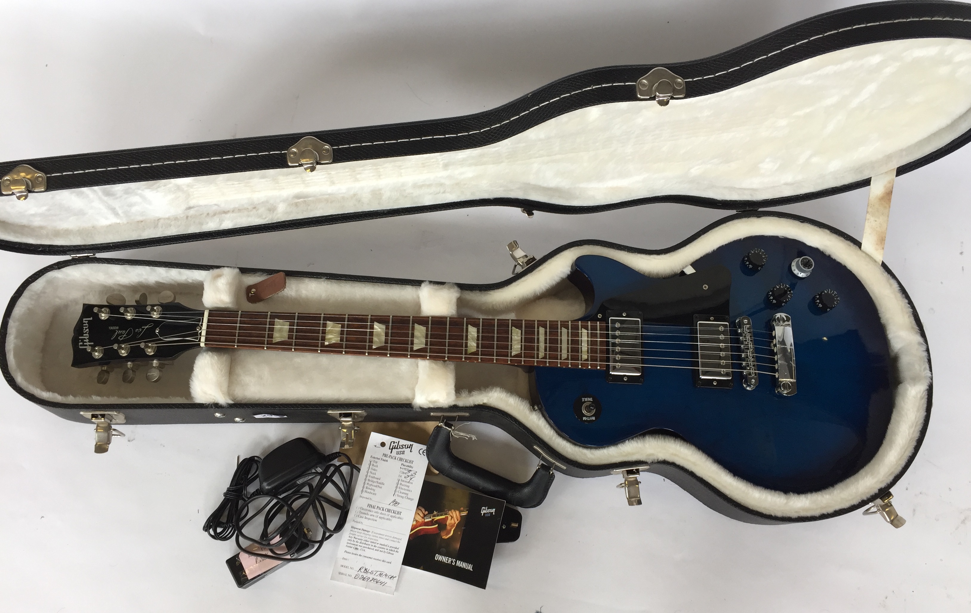 GIBSON LES PAUL ROBOT BLUE - Serial 026980641. - Image 7 of 8