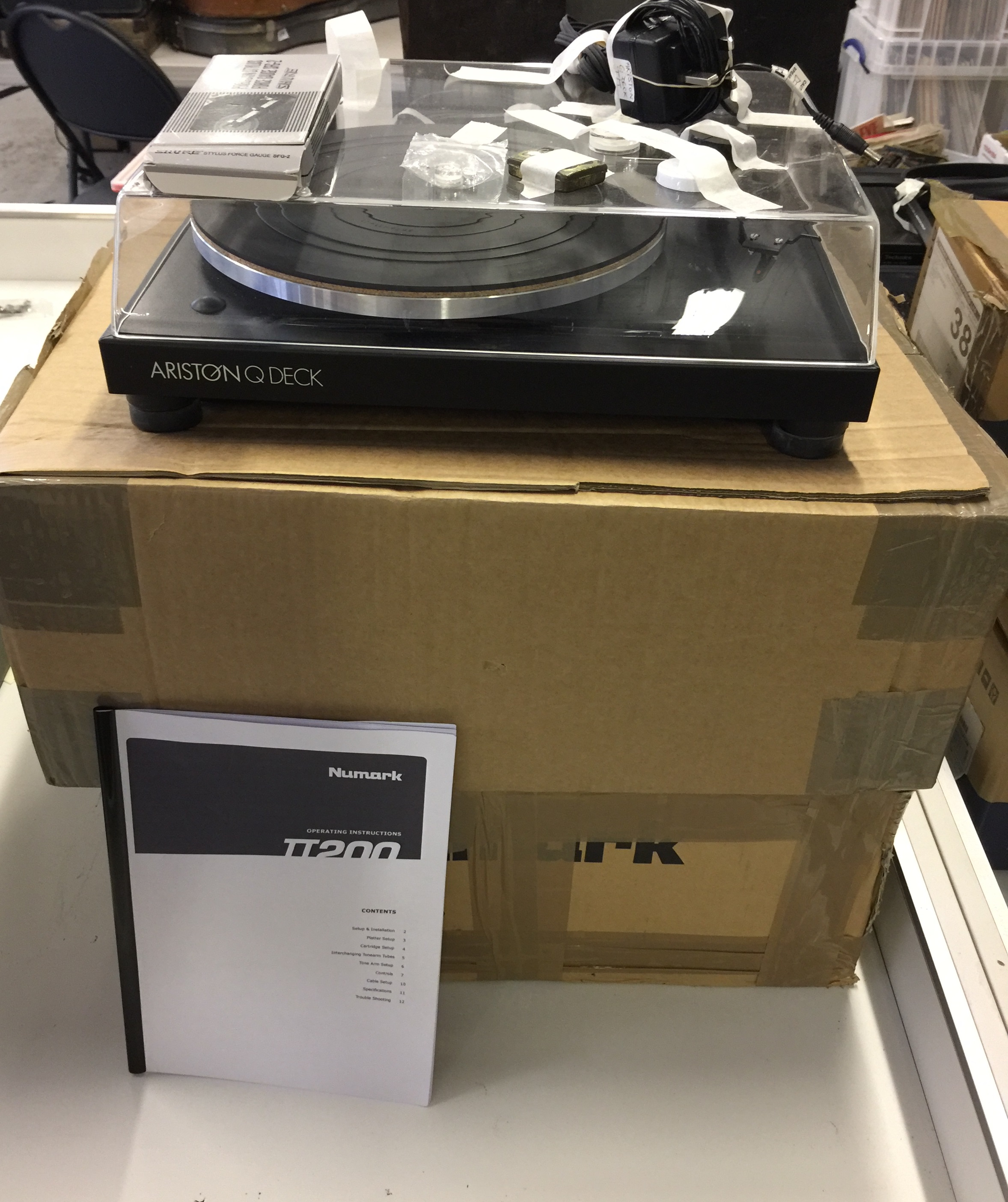 HIFI AUDIO - collection of equipment to include an Ariston Q Deck transcription turntable,