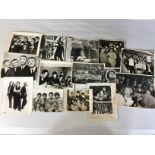 BEATLES PHOTOGRAPHS - collection of 14 original Beatles and related press photographs used when