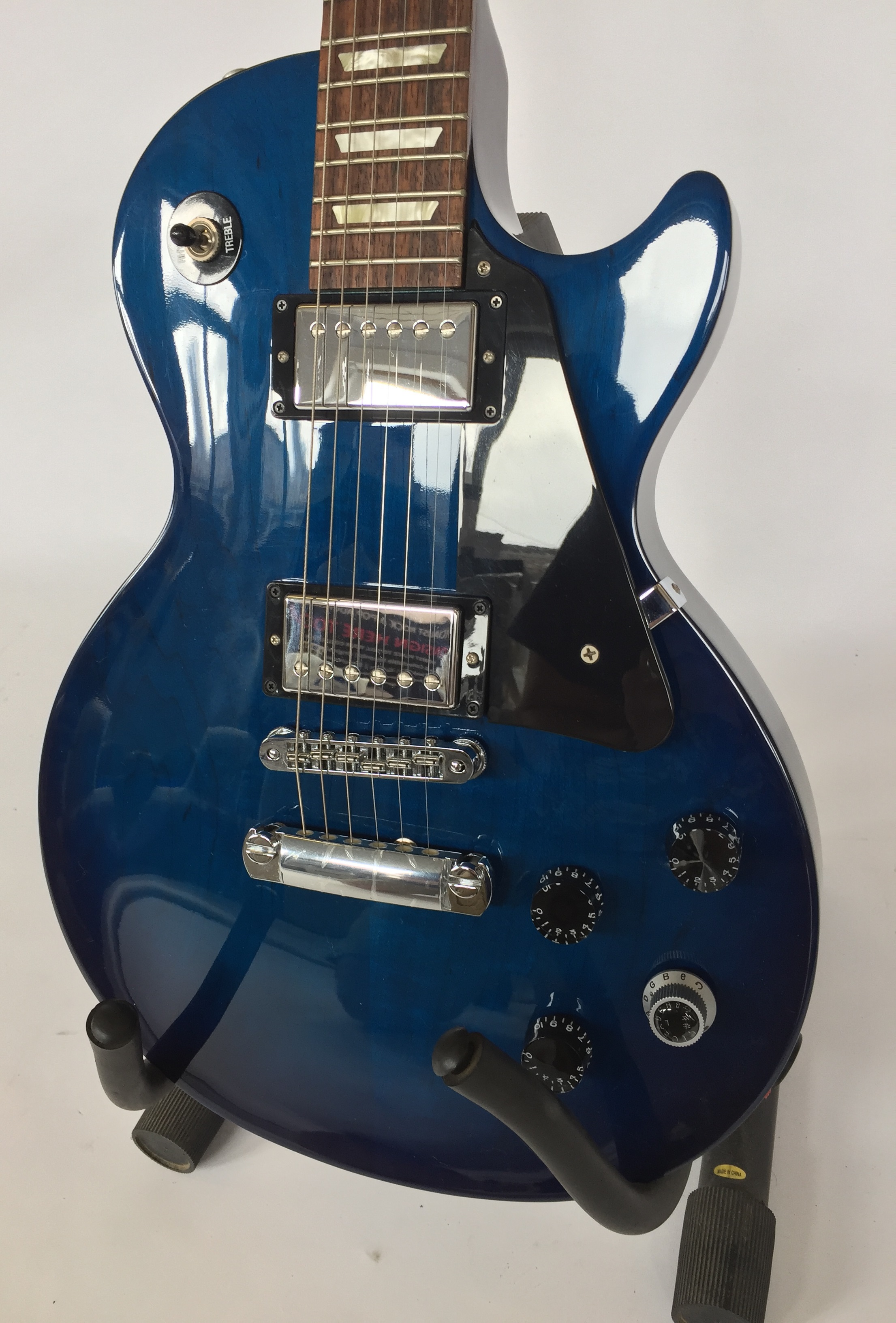 GIBSON LES PAUL ROBOT BLUE - Serial 026980641. - Image 2 of 8
