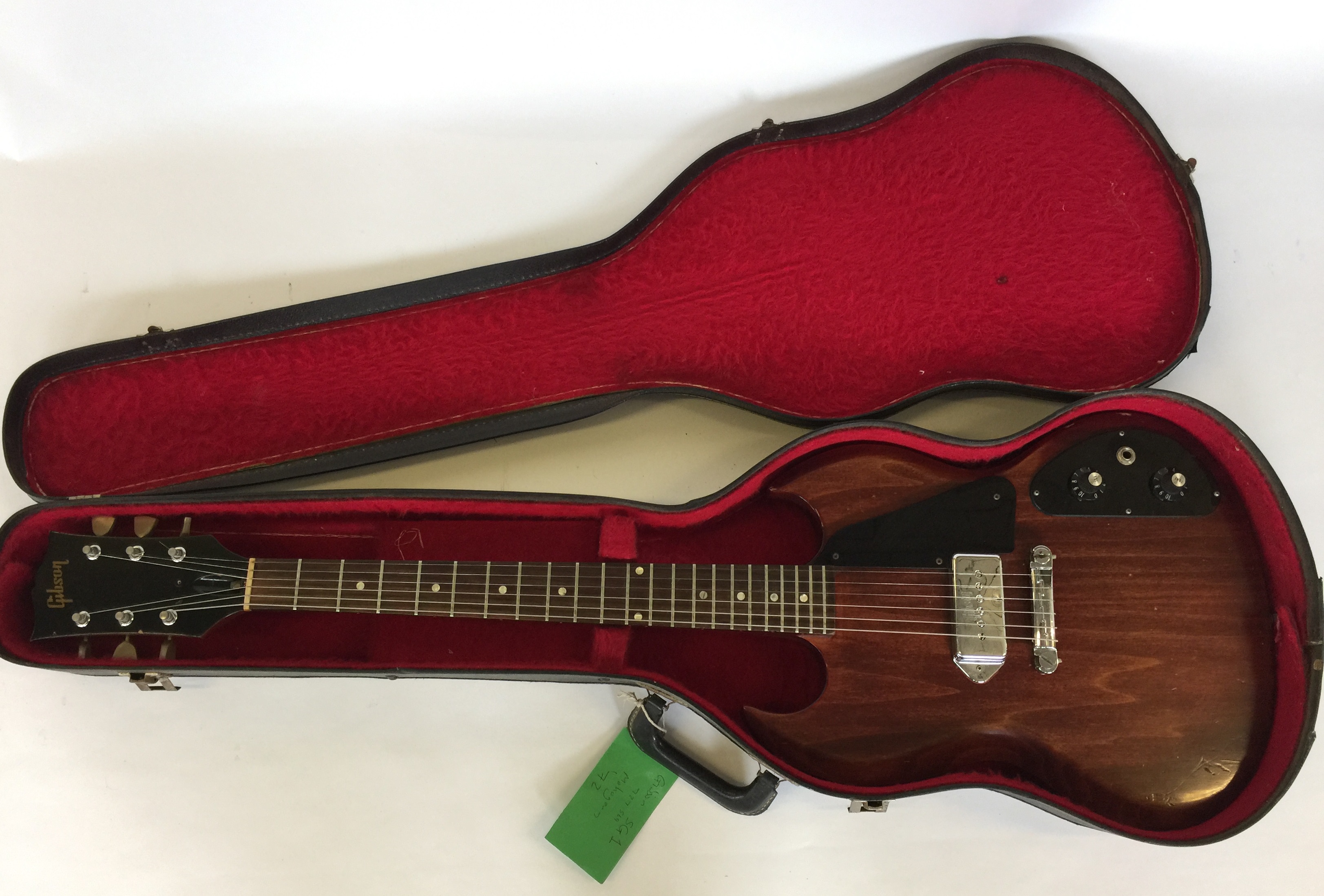GIBSON SG1 JUNIOR 1972 - in mahogany. Serial 727569. In soft case. - Image 6 of 7