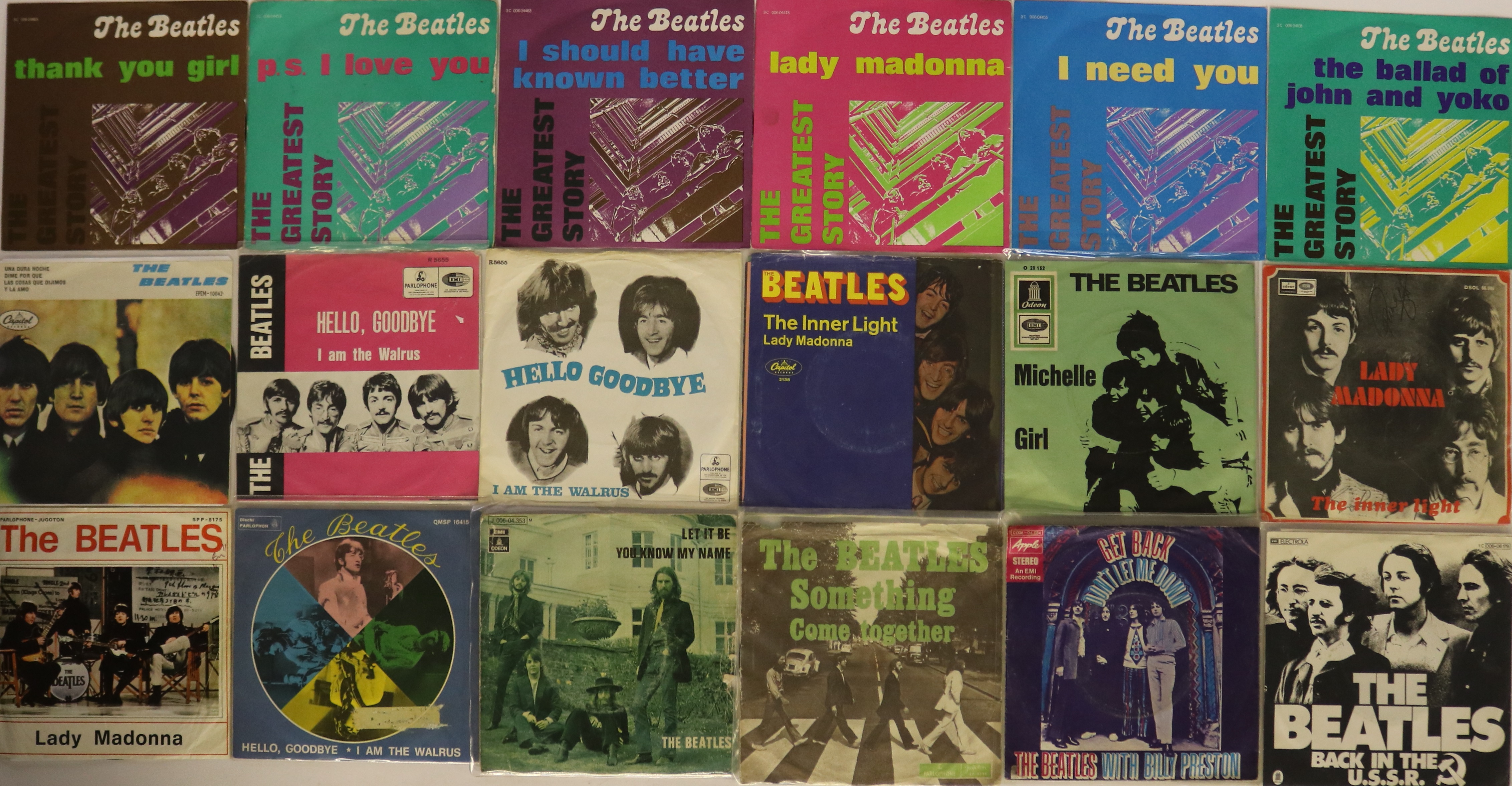 OVERSEAS 7"/EPs - Another fabulous collection of export 45s/Eps. - Image 2 of 3