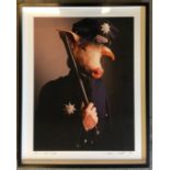 THE PIGS - JOHN THORNTON - limited edition c-type print of The Pigs by John Thornton (1979) printed