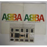 ABBA - souvenir programme from Abba's 1977 European and Australian Tour together with a 2nd partial