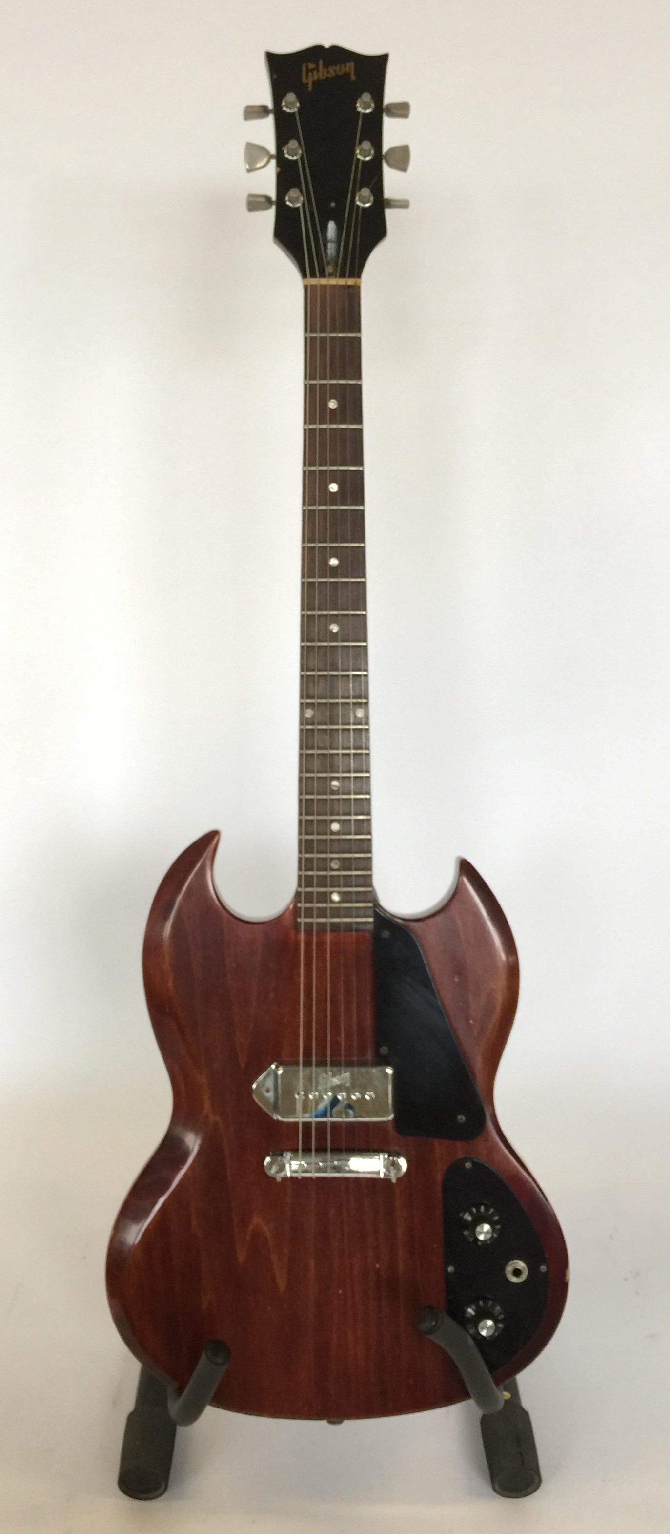 GIBSON SG1 JUNIOR 1972 - in mahogany. Serial 727569. In soft case.