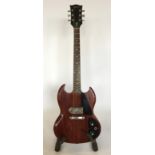 GIBSON SG1 JUNIOR 1972 - in mahogany. Serial 727569. In soft case.