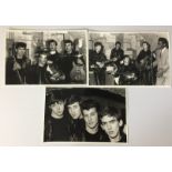 BEATLES WITH PETE BEST - three very early images of the band taken in The Cavern when Pete Best was