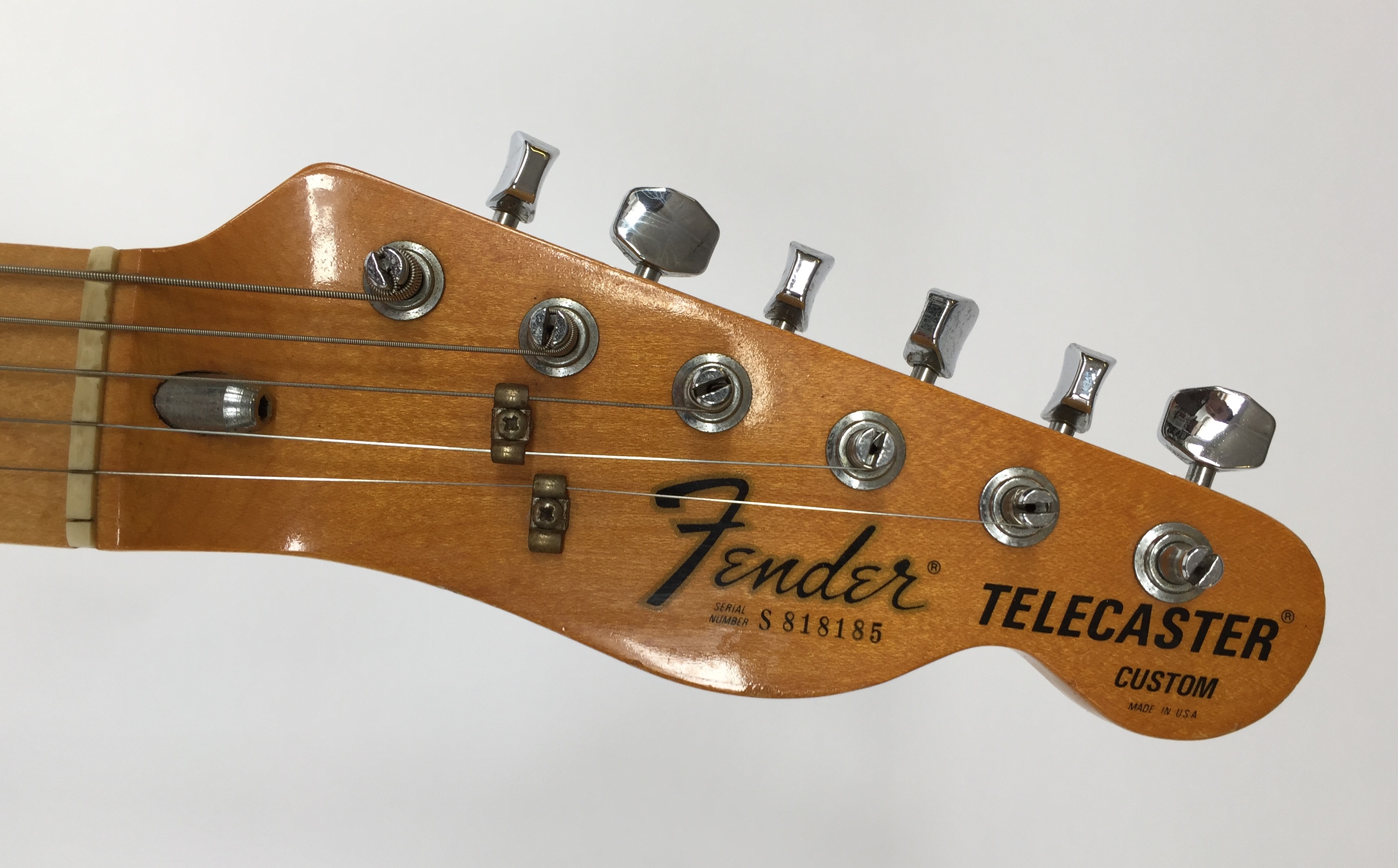 FENDER TELECASTER 1978 CUSTOM II BLACK - Serial S818185. - Image 3 of 8