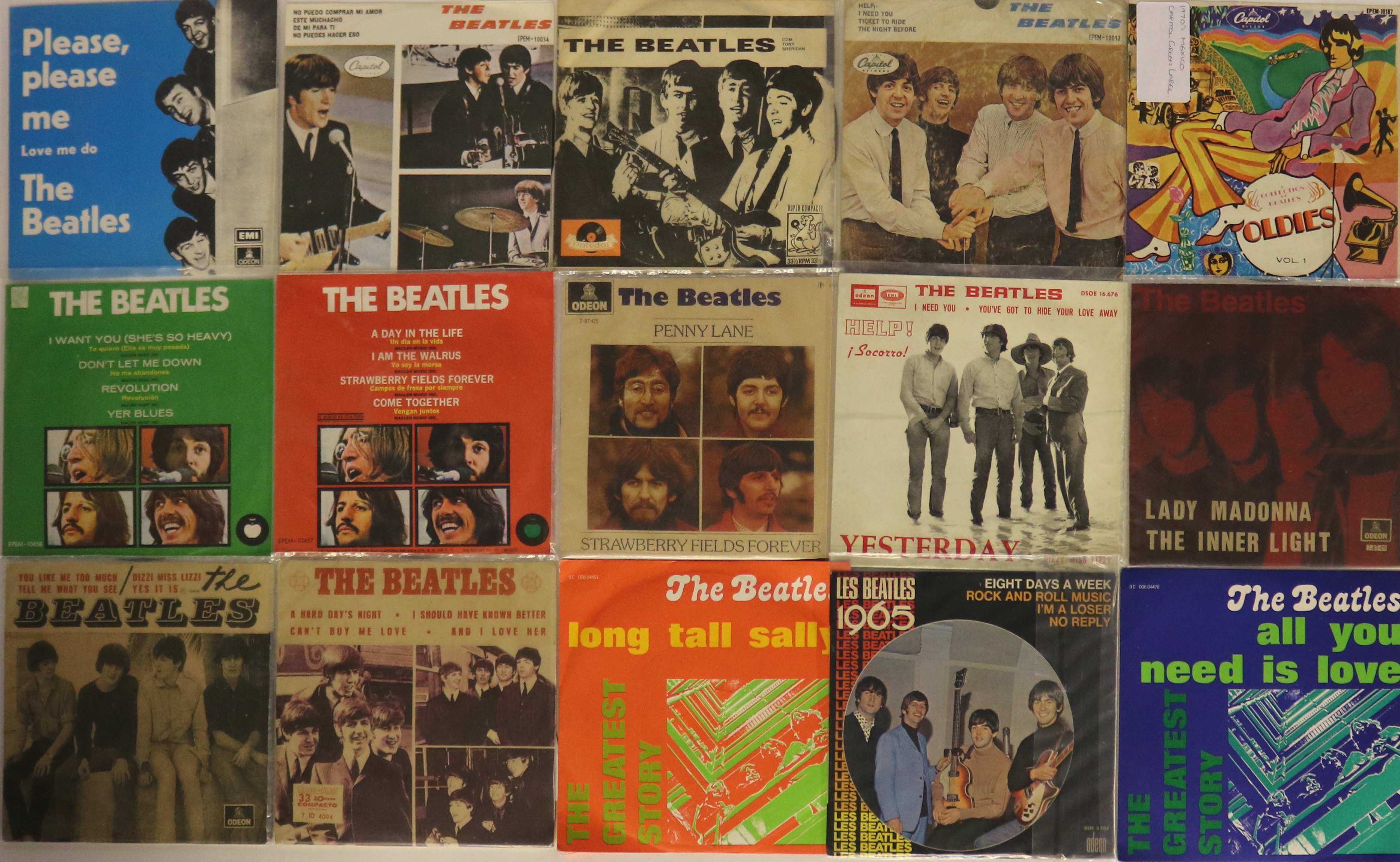 OVERSEAS 7"/EPs - Another fabulous collection of export 45s/Eps.