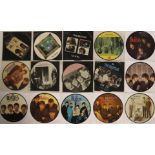 7" PICTURE DISCS - Fantastic selection of 15 x official UK 7" picture discs.