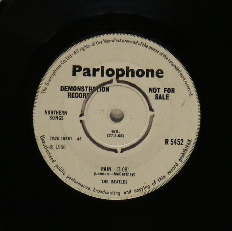 PAPERBACK WRITER DEMO - Starting as we mean to go on with this original UK demonstration 7" of the - Image 3 of 3