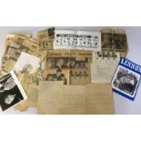 BEATLES PRESS MEMORABILIA - great collection of memorabilia relating to The Beatles and the