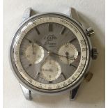 ENICAR SHERPA GRAPH - very rare gents stainless steel Enicar Sherpa Graph Tachymetre Chronograph.