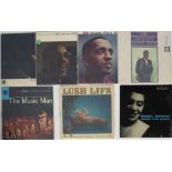 ATLANTIC - US 'BLACK/SILVER' ORIGINAL LPs - Fantastic set of 7 x early US Atlantic LPs. Titles are