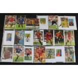 FOOTBALL AUTOGRAPHS - 80s - 00s - a coll