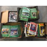 MOTOR SPORT MAGAZINES - 4 boxes of Motor