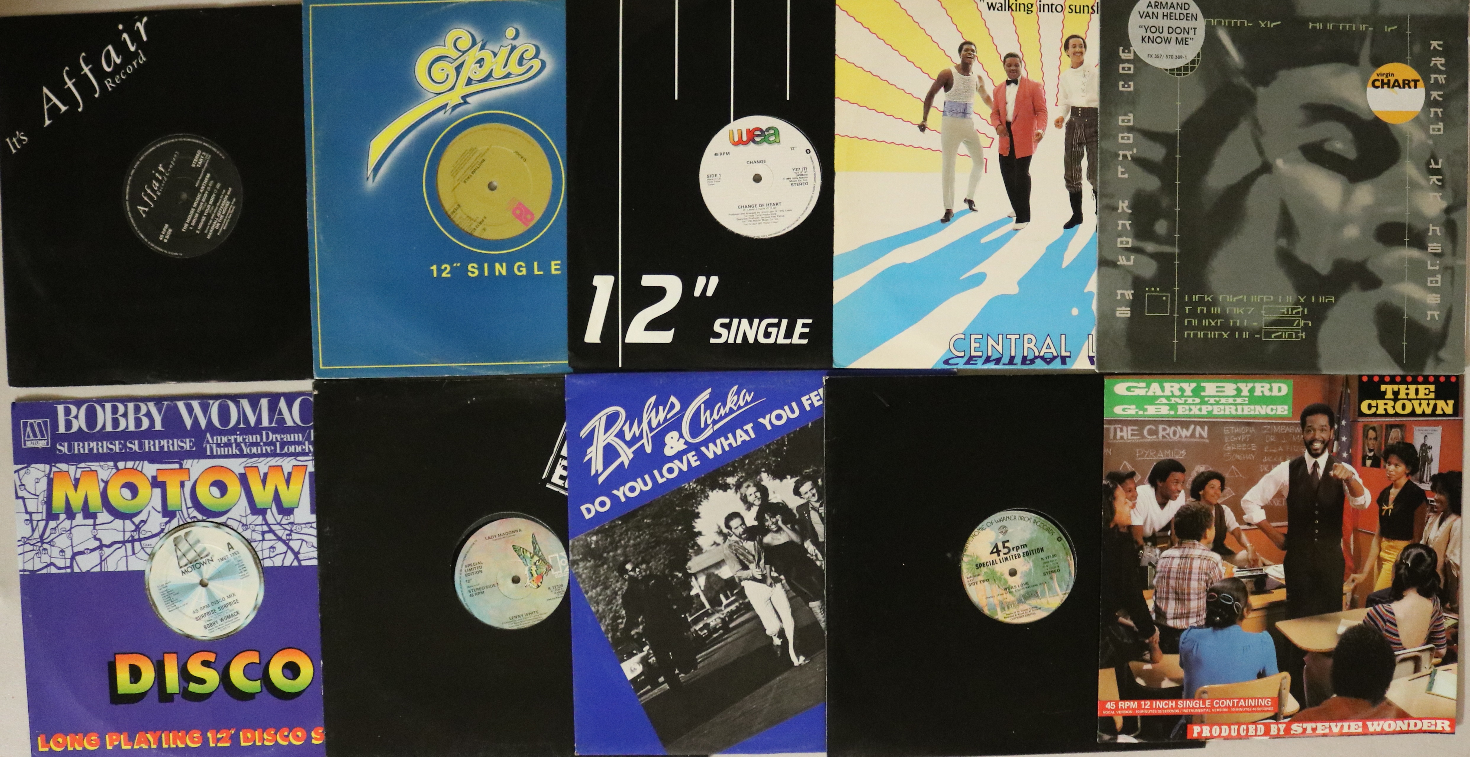 SOUL/FUNK/DISCO 12" - Euphonious collection of 12" with around 130 in this well presented lot.