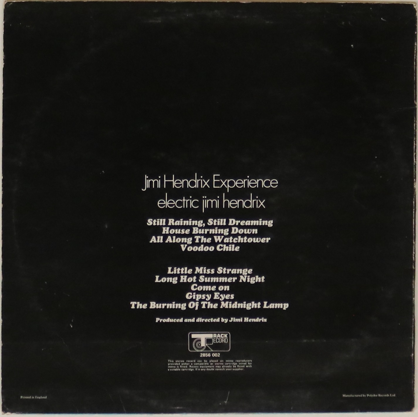 JIMI HENDRIX EXPERIENCE - ELECTRIC JIMI HENDRIX - Rare as hen's teeth 'privileged member's club' LP, - Image 2 of 4