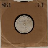 ROLLING STONES - LADY JANE/BACKSTREET GIRL - 8" EMIDISC ACETATE - Holy smokes won't you take a look