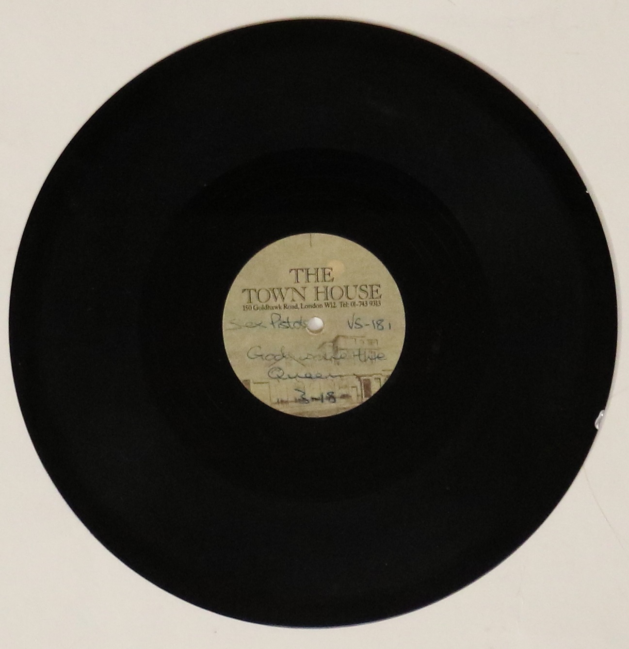 THE SEX PISTOLS - GOD SAVE THE QUEEN - TOWNHOUSE 10" ACETATE - Unbelievable chance to bid on this - Image 4 of 4